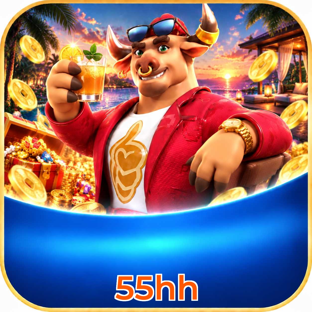 Catálogo de slots da 55hh com RTP médio de 96,52%