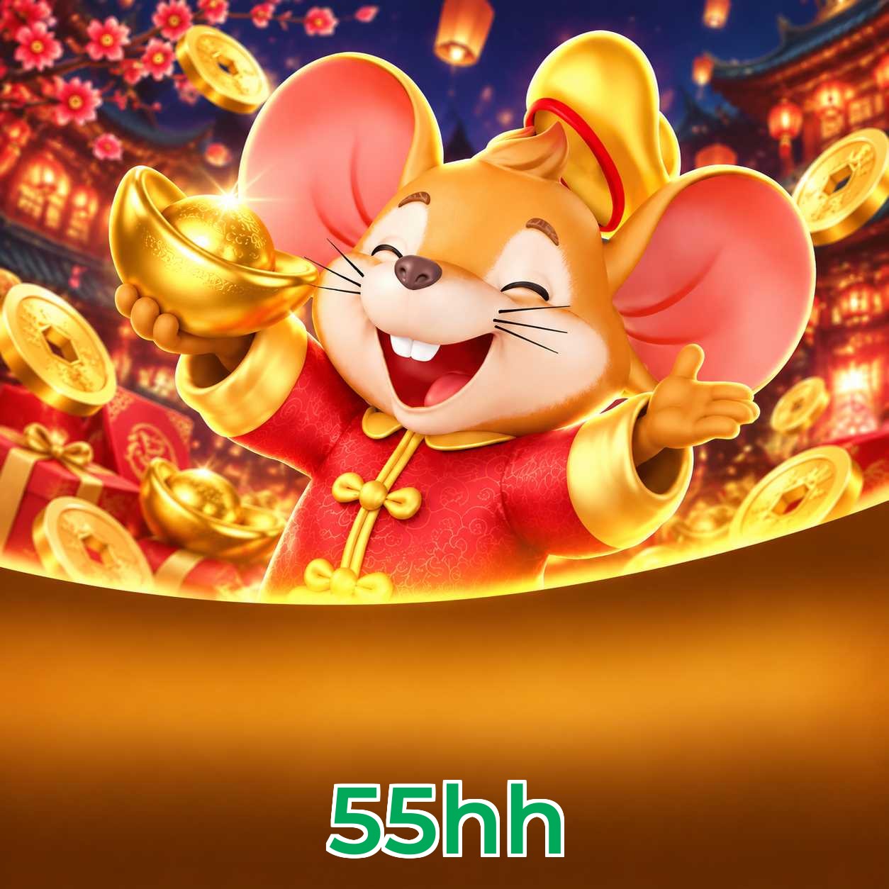 Página oficial da 55hh no Facebook com promoções e suporte